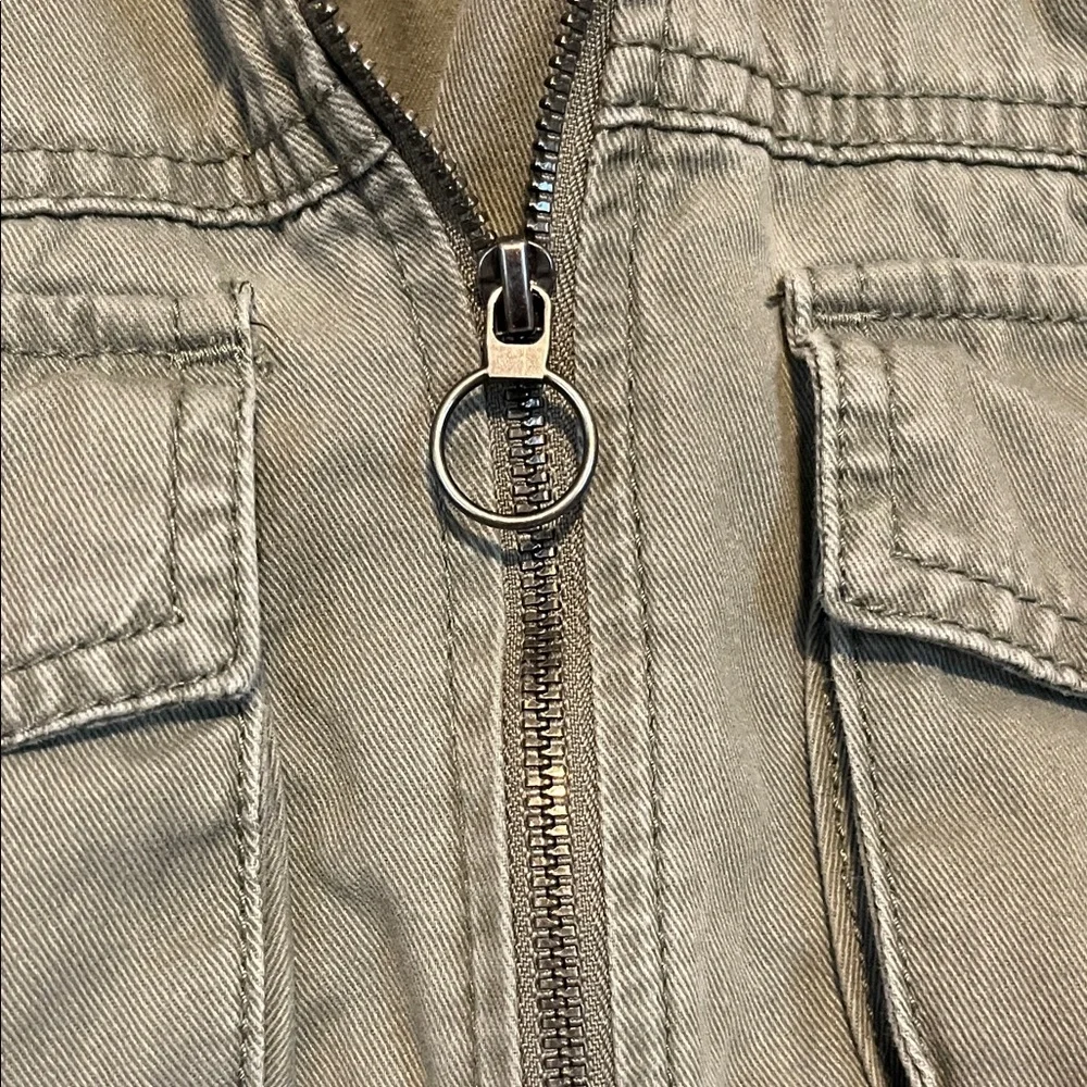 OshKosh B'gosh Girl’s Khaki Crop Jacket